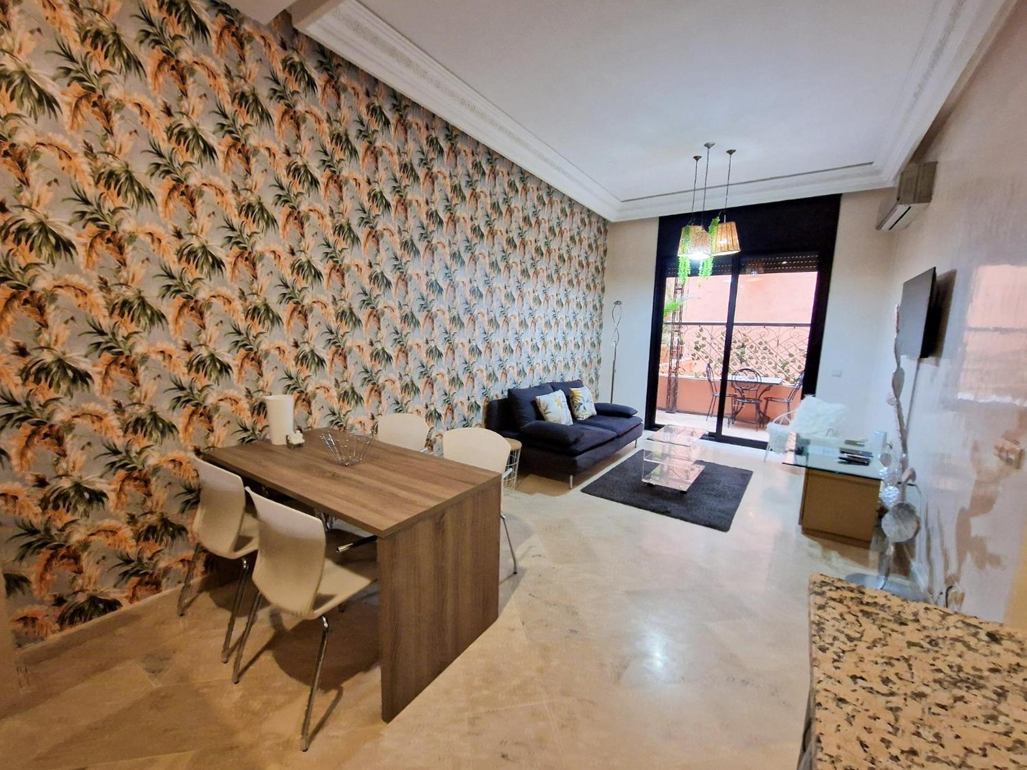 Superbe Appartement Piscine Gueliz Марракеш Екстер'єр фото